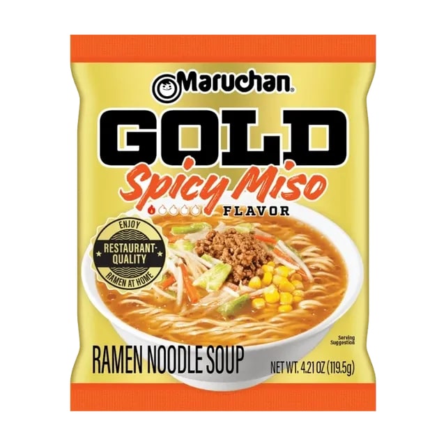 Maruchan GOLD Spicy Miso manufacturer reference packaging