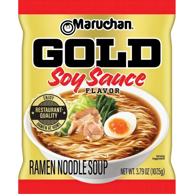 Maruchan GOLD Soy Sauce manufacturer reference packaging