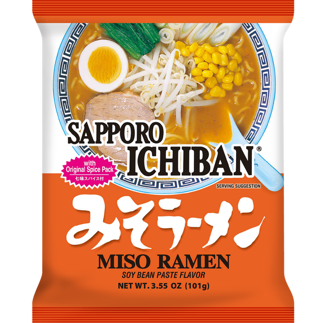 Sapporo Ichiban Miso manufacturer reference packaging