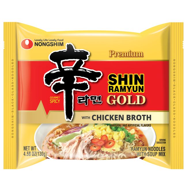 Nongshim Shin Ramyun Gold manufacturer reference packaging